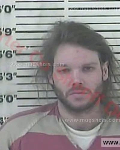 Booking photo of CODY EUGENE COX, Carter County, Feb 21, 2018