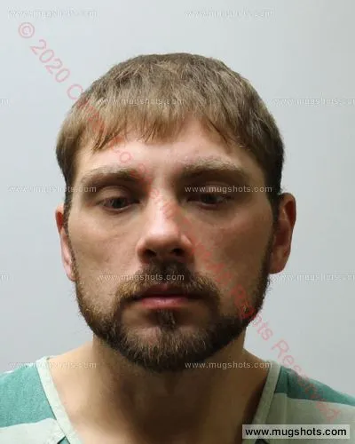 Booking photo of Justin Lee Swiney, Carter County, Feb 15, 2020