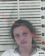 Booking photo of Ashley Strahan Leonard, Carter County, Mar 25, 2016