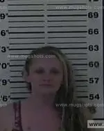 Booking photo of April Ann Dishner, Carter County, Jan 8, 2015