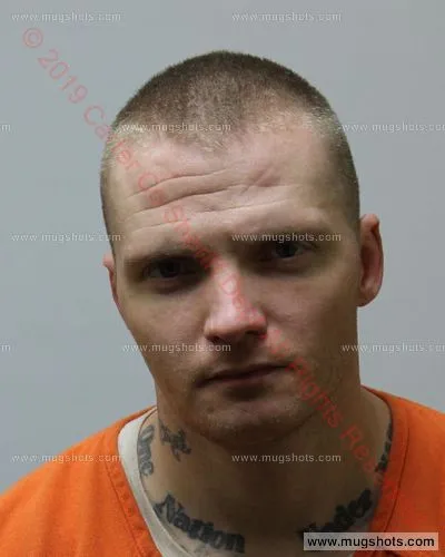 Booking photo of Sean Charles Garber, Carter County, Apr 1, 2019