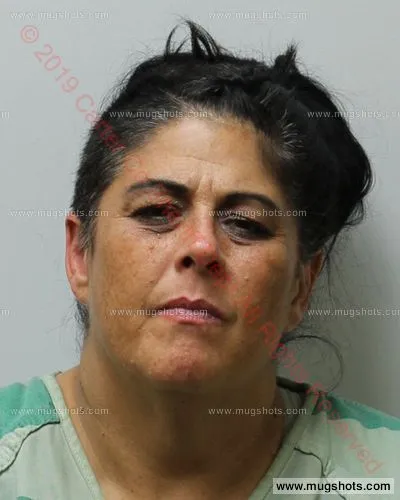 Booking photo of Angela Aukes, Carter County, Oct 14, 2019