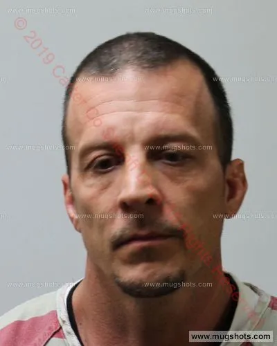 Booking photo of Michael Frasier, Carter County, May 5, 2019