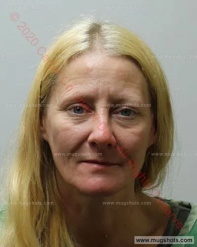 Booking photo of Tammy Lee Mathena, Carter County, Feb 18, 2020