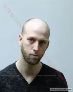 Booking photo of Aaron Steele Taylor, Carter County, Feb 24, 2019