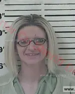 Booking photo of Audra Megan Whisenhunt, Carter County, Mar 27, 2017