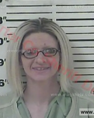 Booking photo of Audra Megan Whisenhunt, Carter County, Mar 27, 2017