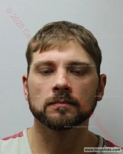 Booking photo of Justin Lee Swiney, Carter County, Jan 25, 2020