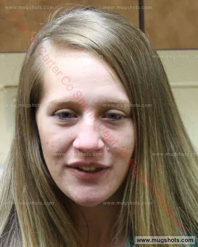 Booking photo of Kayla Shaffer, Carter County, Dec 9, 2018