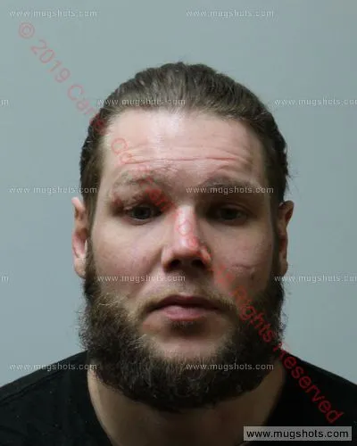 Booking photo of CODY EUGENE COX, Carter County, Mar 10, 2019