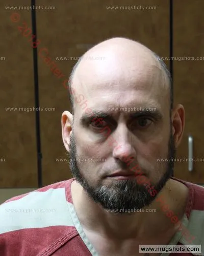 Booking photo of Clay Evan Hardin, Carter County, Dec 22, 2018