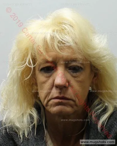 Booking photo of Andrea Britt, Carter County, Dec 9, 2019
