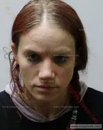 Booking photo of Crystal Desiree Rasnick, Carter County, Feb 22, 2019