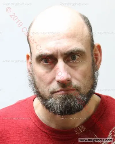 Booking photo of Clay Evan Hardin, Carter County, Jan 12, 2019