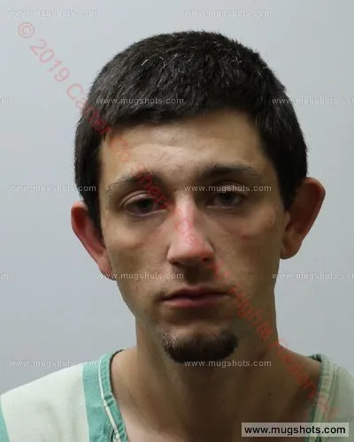 Booking photo of Dustin Ray Turbyfill, Carter County, Nov 27, 2019