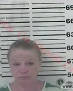 Booking photo of Nicole Renee Edwards, Carter County, May 27, 2018