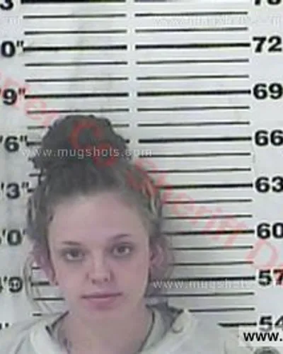 Booking photo of Kaitlyn Dronet, Carter County, May 26, 2018