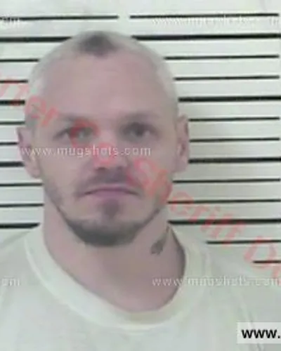 Booking photo of Nathan Paul White, Carter County, Feb 17, 2017