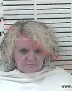 Booking photo of Barbra Jo Scott-Luchini, Carter County, May 17, 2016