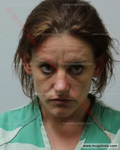 Booking photo of Kayla Lanceley, Carter County, May 8, 2019