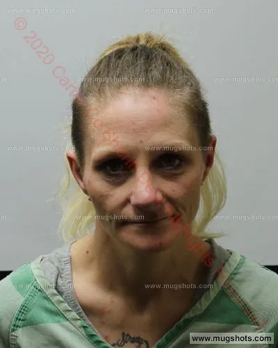 Booking photo of Misty Lusk, Carter County, Jan 7, 2020