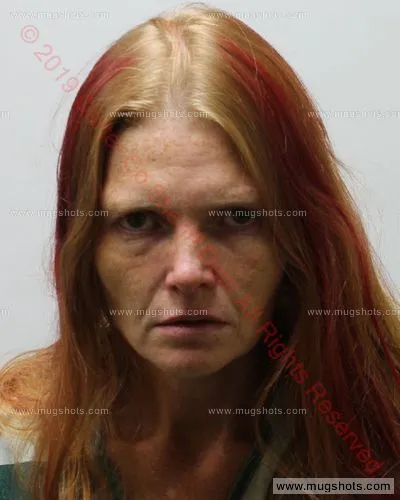 Booking photo of Carrie Kuykendall, Carter County, Oct 11, 2019