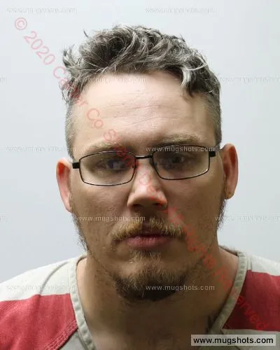 Booking photo of Jared Shepardson, Carter County, Jan 31, 2020