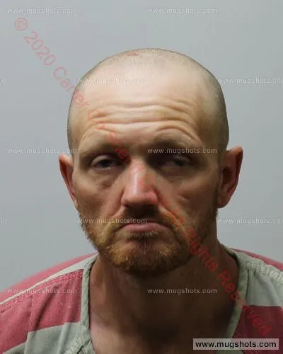 Booking photo of Brandon Lee Moore, Carter County, Feb 17, 2020