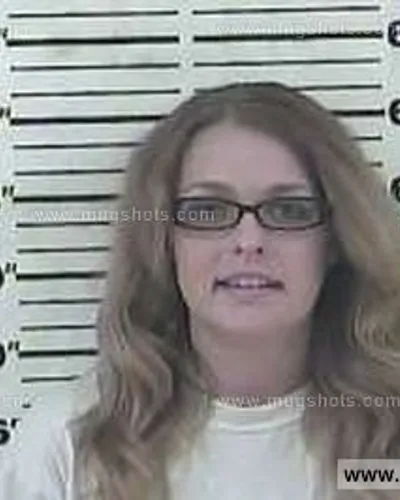 Booking photo of Rachel Buchanan, Carter County, May 27, 2015