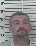 Booking photo of Adam Heath Russell, Carter County, May 22, 2017