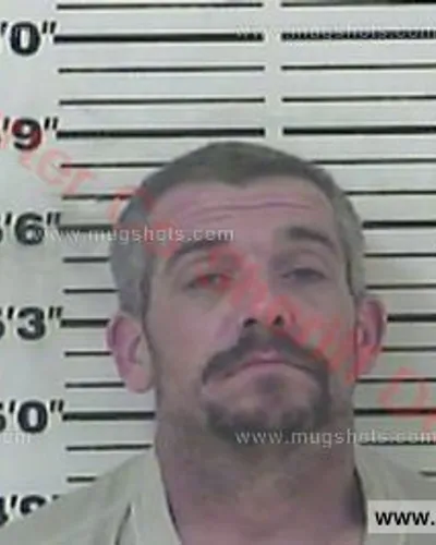 Booking photo of Adam Heath Russell, Carter County, May 22, 2017