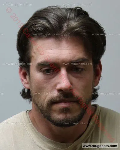 Booking photo of Aaron Todd Absher, Carter County, Mar 12, 2019