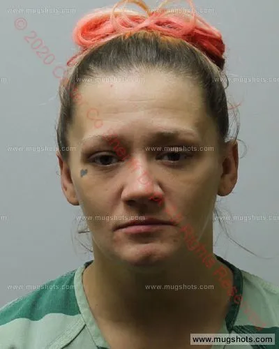 Booking photo of Brittany White, Carter County, Feb 9, 2020