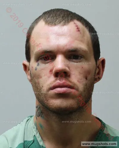 Booking photo of Nicholas Wayne Richardson, Carter County, Sep 28, 2019