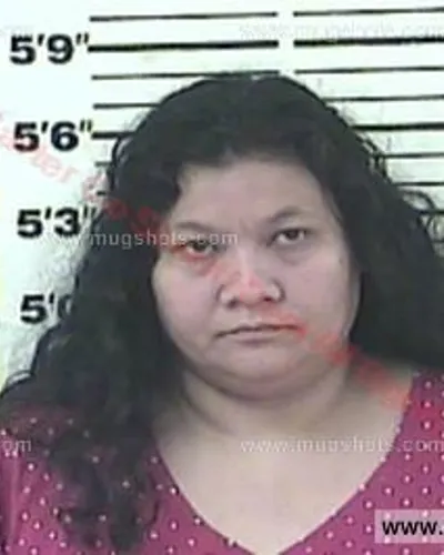 Booking photo of Ginger Vila, Carter County, Aug 25, 2015