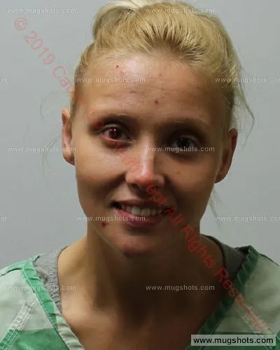 Booking photo of Brittany Kay Turbyfill, Carter County, Sep 28, 2019