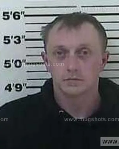 Booking photo of Dustin Potter, Carter County, Mar 22, 2013