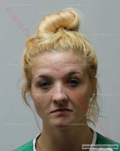 Booking photo of Brittany Lee Morrell, Carter County, Sep 28, 2019