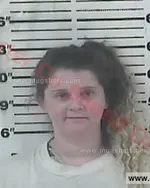 Booking photo of Ashley Dusty Stevens, Carter County, May 8, 2018