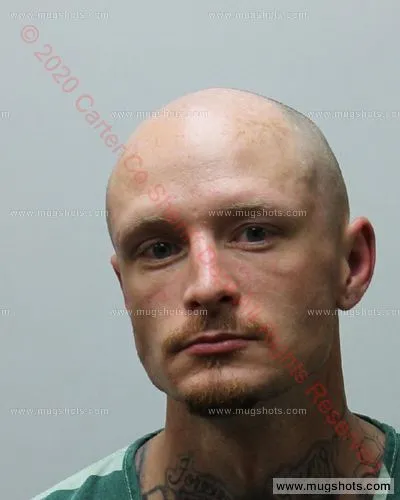 Booking photo of Jonathan Chapman, Carter County, Feb 12, 2020