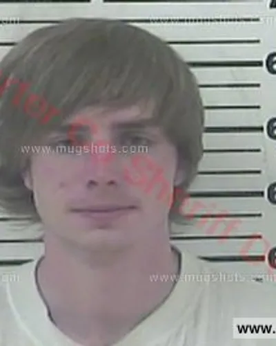 Booking photo of Tyler James Carr, Carter County, Feb 14, 2018