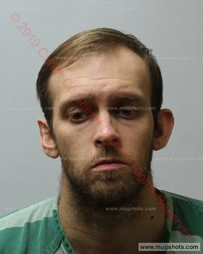 Booking photo of Jared Ray Carrier, Carter County, Dec 19, 2019