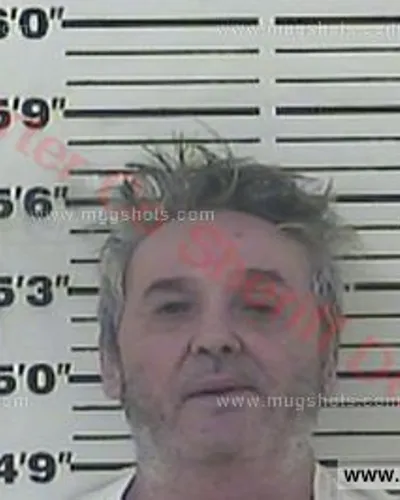 Booking photo of Ricky Chad Oliver, Carter County, Jan 1, 2017