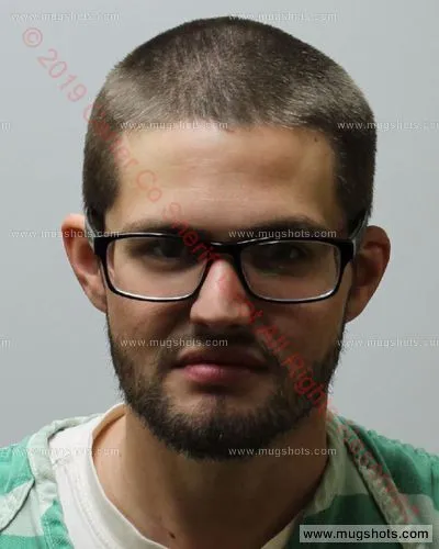 Booking photo of Austin Wood, Carter County, Dec 4, 2019