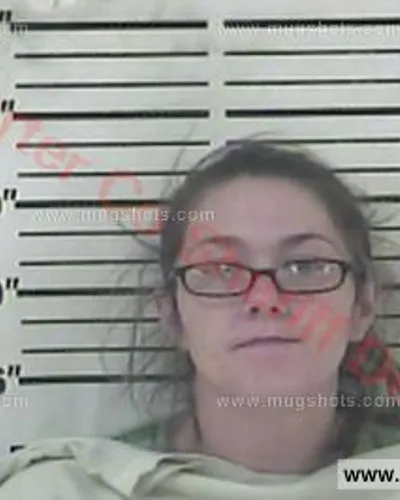 Booking photo of Ashley Nicole Sims, Carter County, Aug 7, 2017