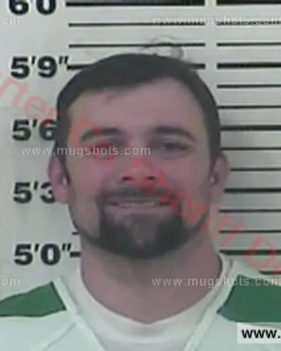 Booking photo of Larry Douglas Trivette Jr., Carter County, Oct 21, 2017