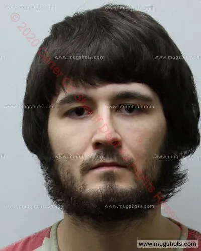 Booking photo of Tyler Denison, Carter County, Feb 12, 2020