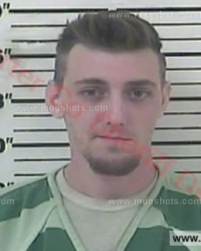 Booking photo of Justin Shell, Carter County, Nov 28, 2016