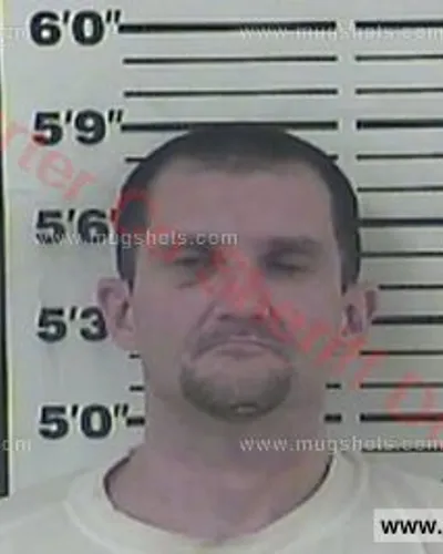 Booking photo of Sean D Wampler, Carter County, Mar 30, 2017