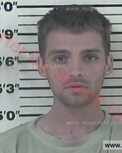 Booking photo of Derek Adams, Carter County, Jun 5, 2017